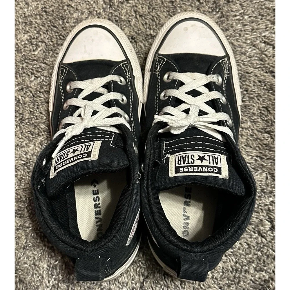 Converse Chuck Taylor All Star Black And White Size 4 - A01719F